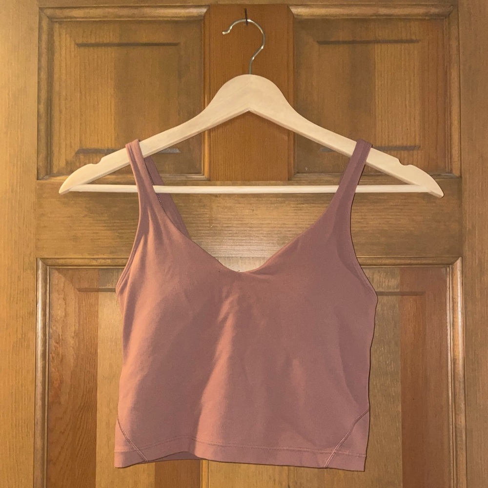 Lululemon cropped tank (removable padding)